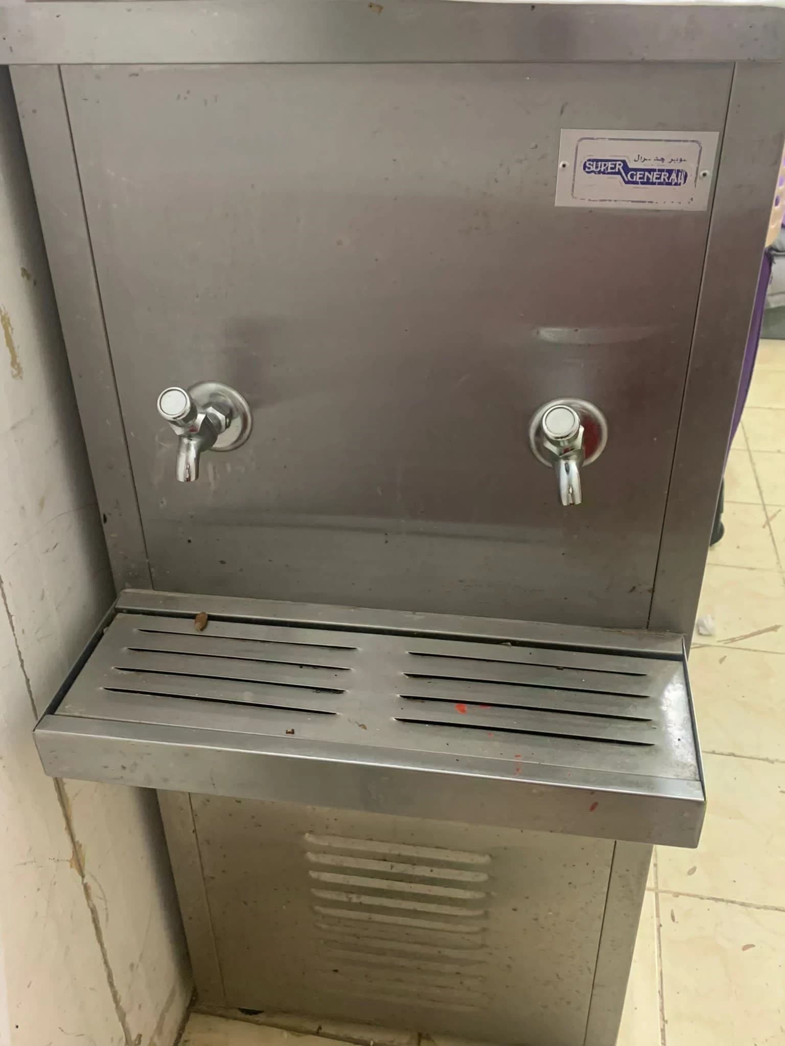 براد ماء سوبر جنرال 2 حنفيه مفتوح