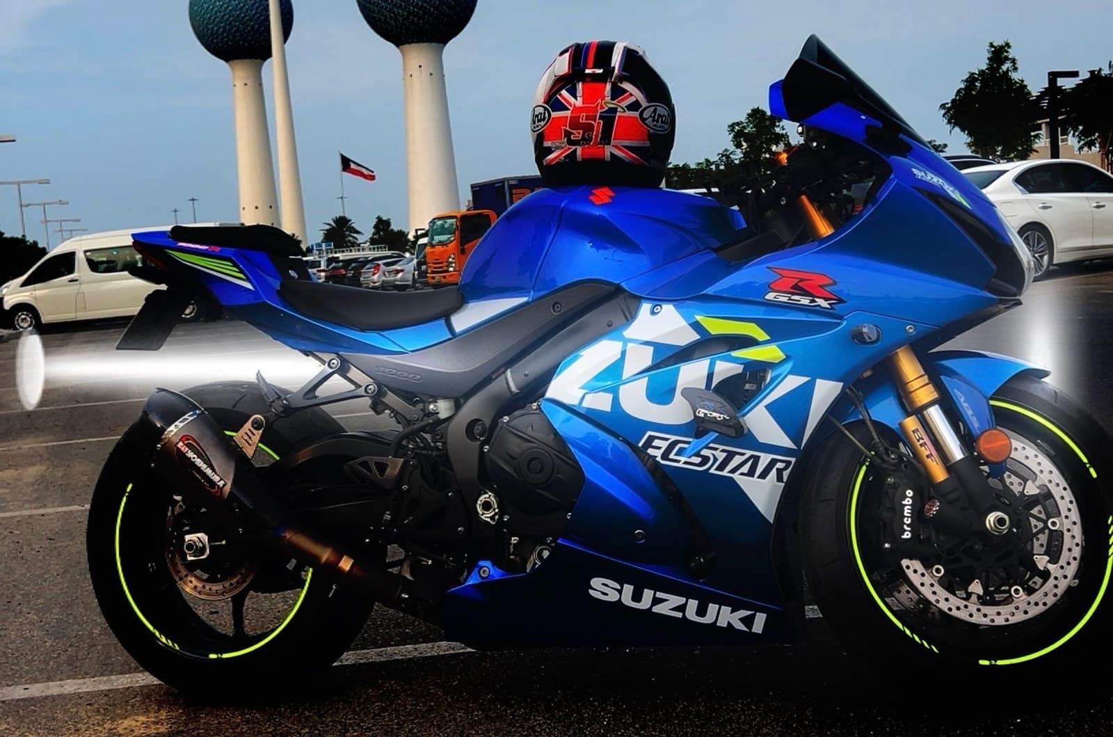 للبيع سيكل سوزوكي سراد 1000RR موديل 2021 ماشي 16 ألف
