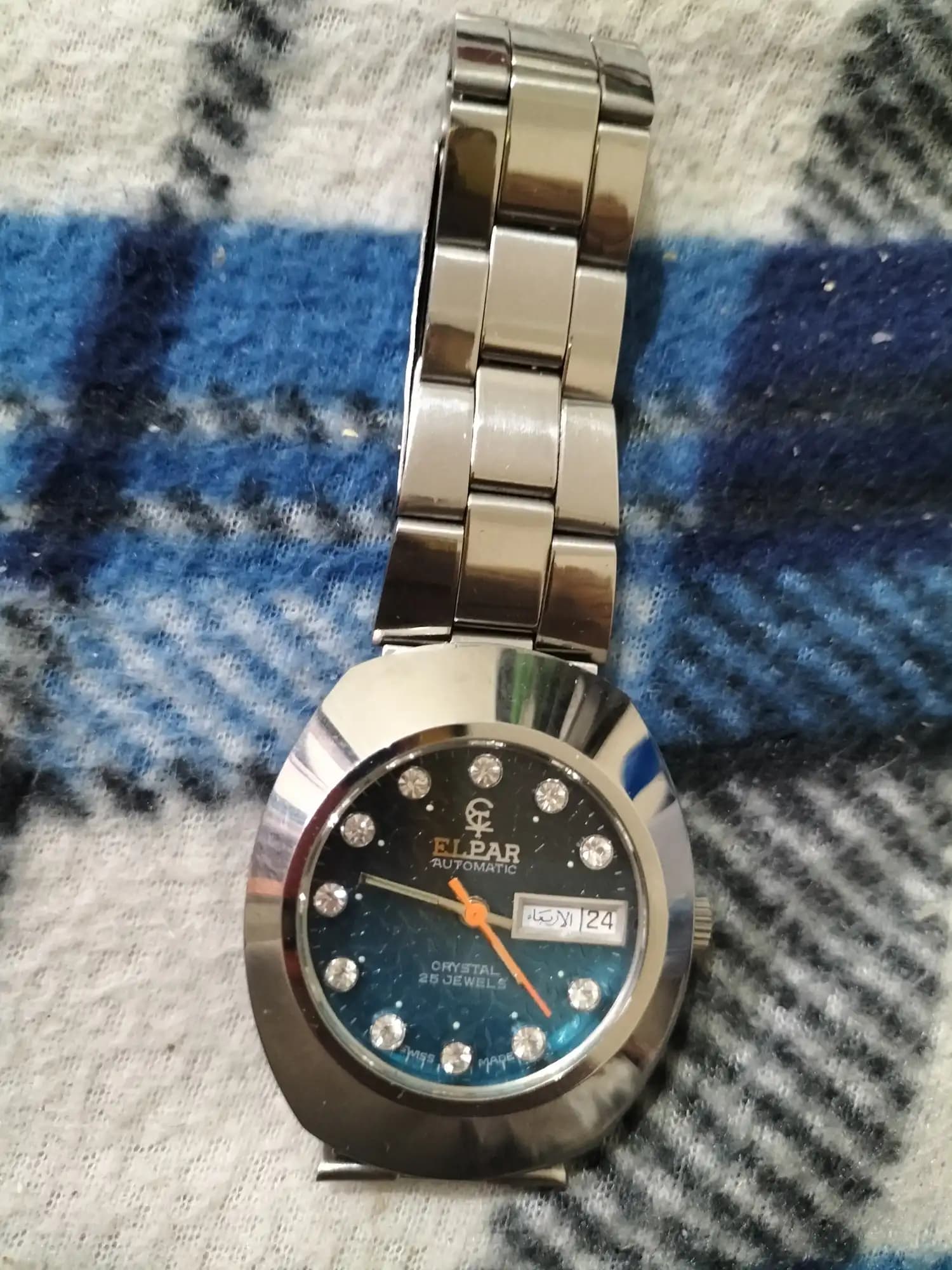 للبيع ساعه elpar watch ماركه انتيك ونادره مخزنه لم تستعمل