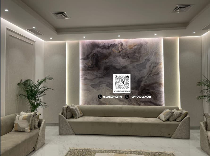 تصميم و تنفيذ ديكورات داخلية